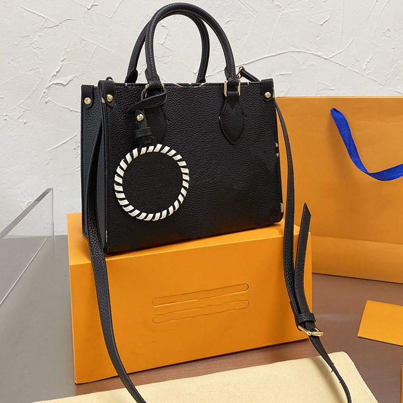 

2021 Fashion Crafty Shopping Bag Luxurys Designers Shoulder Tote Bags Crossbody Handbags Purses On The Go High Quality Cowhide Leather, Packing bags