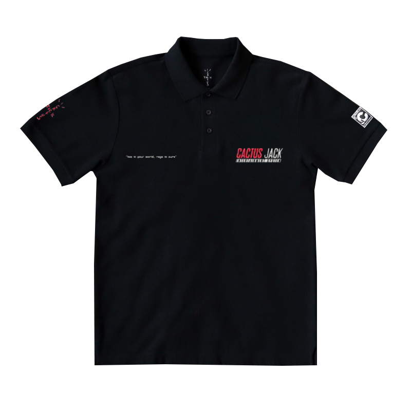 

2021 New Embroidery Travis Scott Staff t Shirt Men Women Cactus Jack T-shirt Tees Dv5s