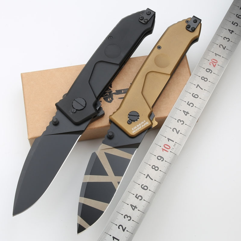 

Ex-Ratio MF1 Outdoor Hunting Folding Knife Aluminium Handle N690 Blade Flipper Quiack Open Camping Pocket EDC Tactical Survival Knives