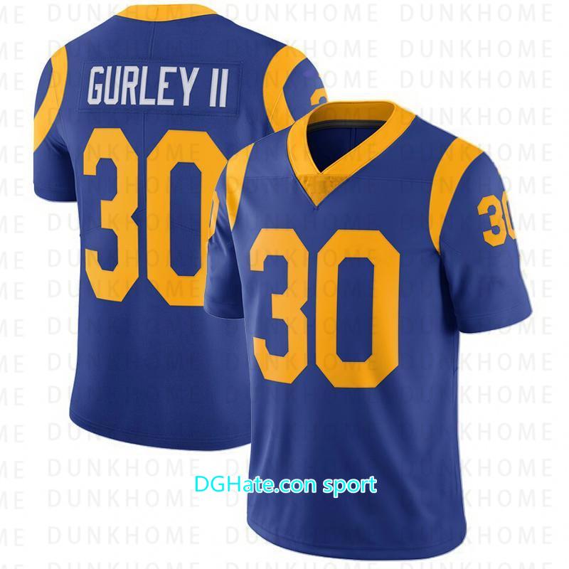 

16 Jared Goff Men Jerseys 30 Todd Gurley Jerseys 99 Aaron Donald 32 Eric Weddle 2020 Football Jerseys, Gongyang