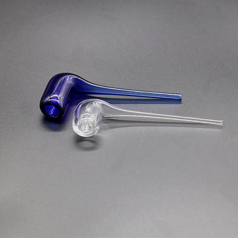 

14cm Available sherlock glass spoon hand pipe