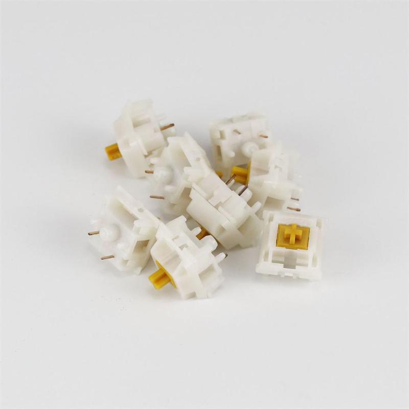 

Keyboards Gazzew Boba U4t Thocky Tactile Switches For Gaming Mechanical Keyboard Customization 5pin 62g 68g Buttons GK61 SK87