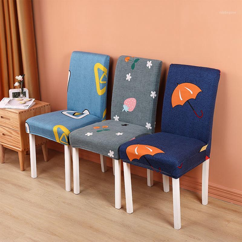 

Dust-proof Cloth Chair Cover Household Floral Print Colorful Seat Protective Dust Cap For Back Rest Decor Covers