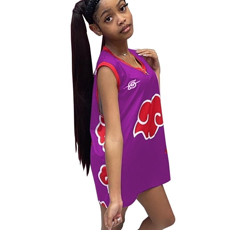 

Leisure Vacation Birthday Outfits For Women Oversized Boyfriend Style Tank Top Summer Clothes Sexy Dress Sundress 210525, Multi