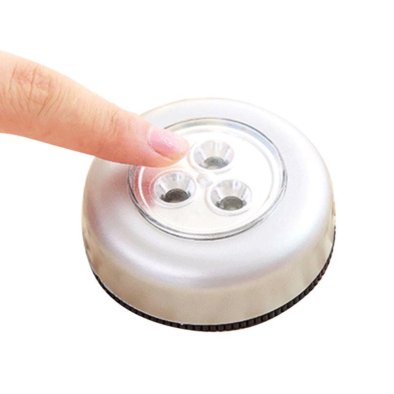 

Night Lights Small Size Clap Sensor Wall Light LED Battery Power For Closet Stairs Basement Hallway Cabinet