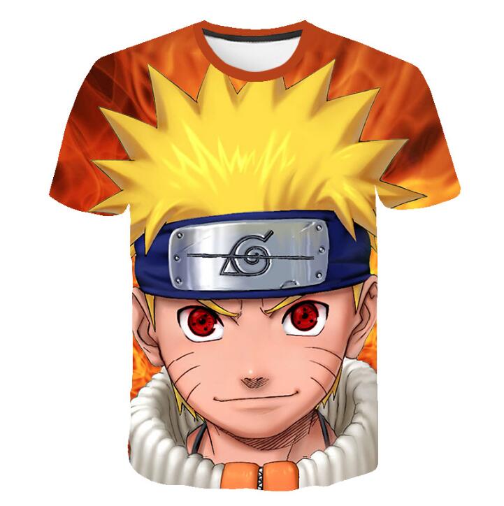 

Children's Naruto T-Shirt Children for Boys a Boy Girls Kids Kid's Anime Harajuku TShirts Child Baby Cartoon Tee Tops Clothing