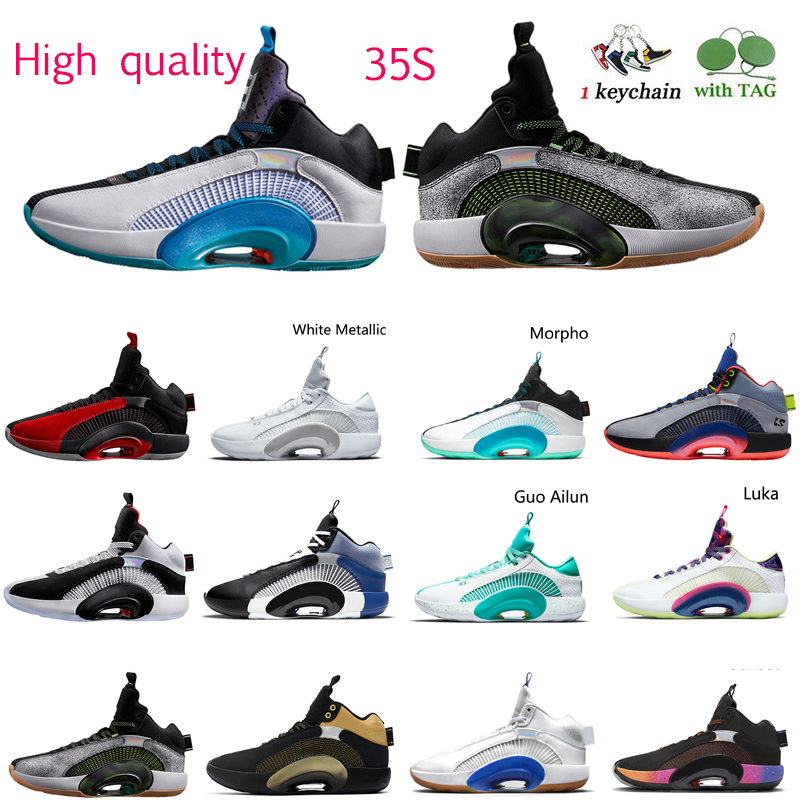 

DNA basketball shoes 35 35s Luka Sepia Stone Center Of Gravity Fragment Design Black Warrior White Metallic men sneaker size 40-46, Contract service