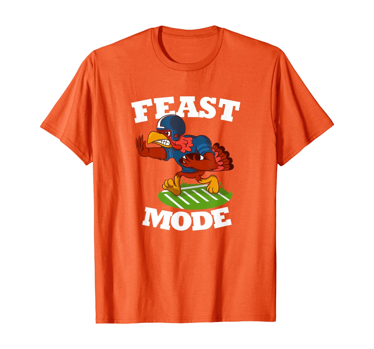 

Feast Mode Thanksgiving Day 2019 T-Shirt, White;black