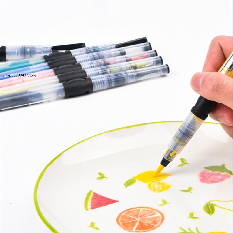 

Craft Tools Underglaze Color Push Pen Ceramic Painting Pigment Pottery DIY Hand-painted Professional Firing 1250~1350 Degrees