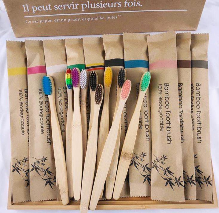 

Dispossible Reuse Toothbrush Personalized Bamboo Toothbrushes Tongue Cleaner Denture Teeth Travel Kit Tooth Brush