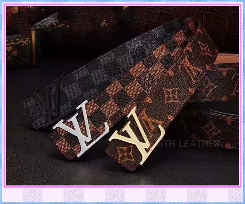 

2021 Fashion belts men belt women belt Big gold buckle genuine leather belt classical belts ceinture Louis Vitton 688, Golden;silver