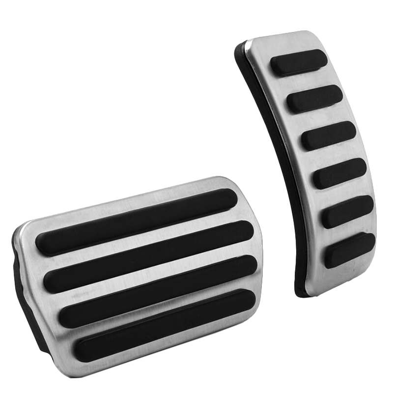 

Stainless Steel Accessory Gas Modified Pedal Pad Plate For Volvo XC40 2018 2019 2020 2021 Car Pedal Pads Pedals Cover 2pcs