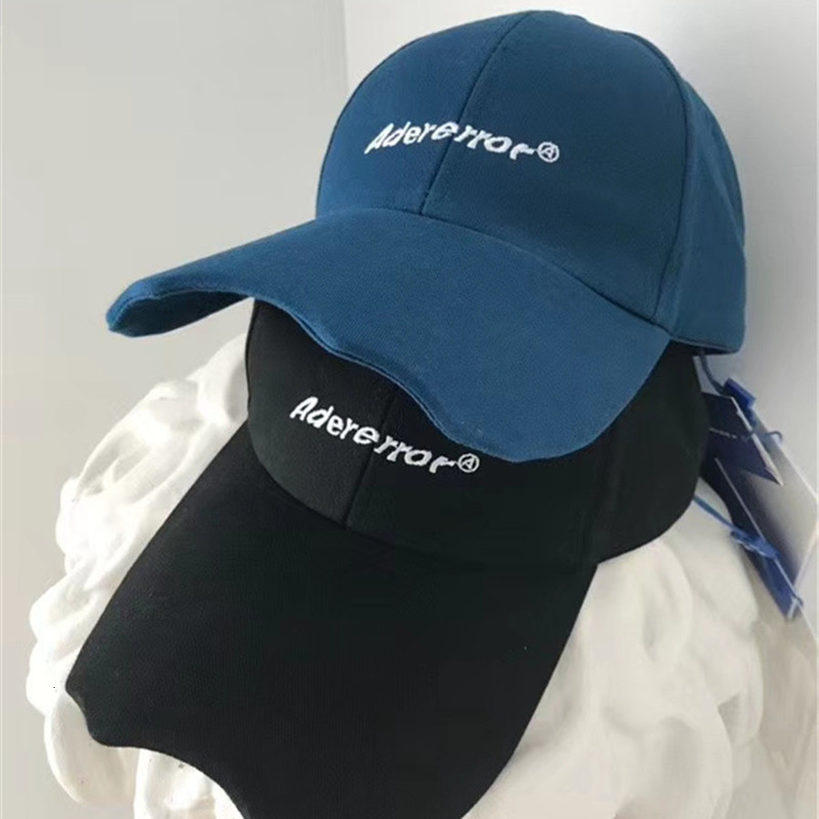 

2021 New Bons Beisebol Irregulares Das Bordas Onduladas Adererror Hiphop Streetwear Unisex Ocasional Dos Tampes De Erro Do Ader Chapus 7cdo