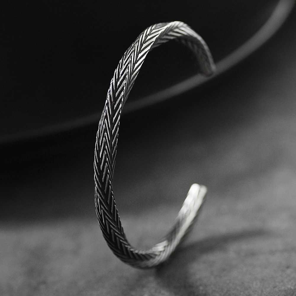 

Fashionable Men's Retro Hemp Rope Material Bracelet Adjustable Size Q0719