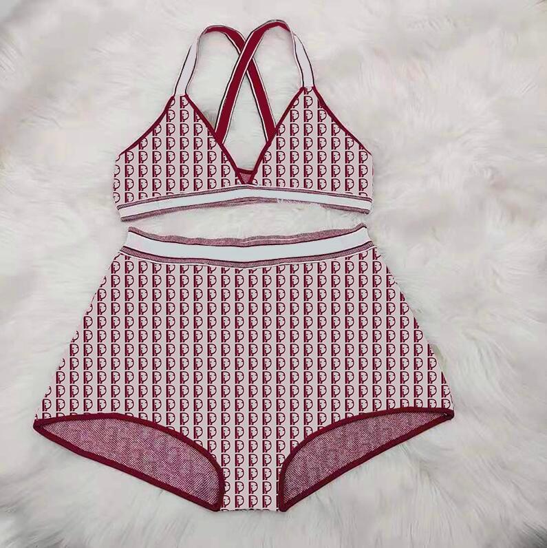 

Summer Sexy Bathing Suit Swimwear Full Letter Knitting Women Brand Bikini 4 Patterns Stripe Girl Swimsuit, White;black