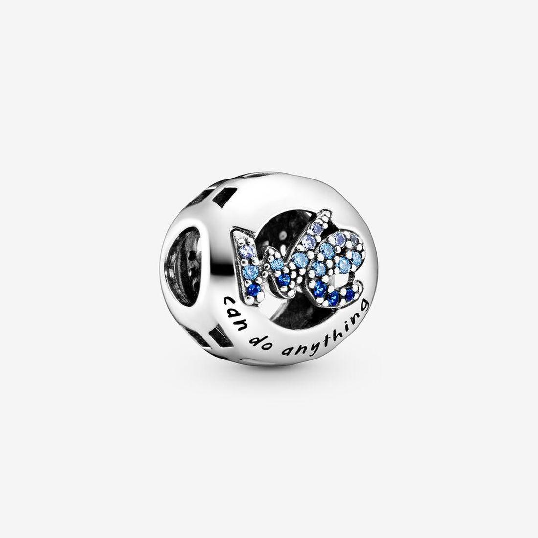 

Designer Jewelry 925 Silver Bracelet Charm Bead fit Pandora Can do anything quot Slide Bracelets Beads European Style Charms Beaded Murano, Bronze;silver