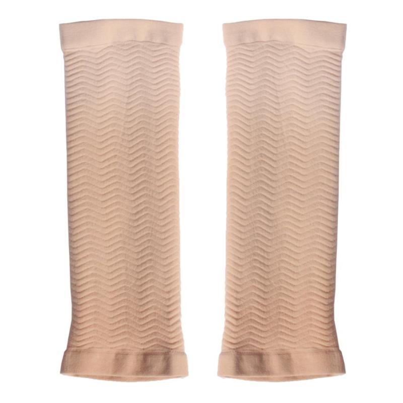 

Elbow & Knee Pads Land Slimming Arm Shaper Ultra-thin Elastic Compression Upper Fit For Women Fat Buster SSBD-01, Black