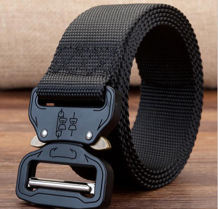

Belts Special Forces Military Tactical Mens OPS SWAT Army Combat Nylon Adjust Emergency Survival Waist Belt Gear, Black;brown