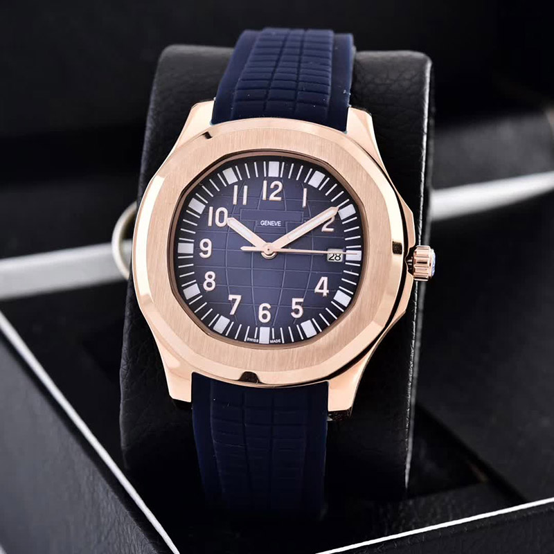 

lmjli-2021 montre de luxe mens watches 2813 Automatic movement 40mm comfortable rubber strap Gold shell 5ATM waterproof luminous top quality wristwatches, Sapphire glass
