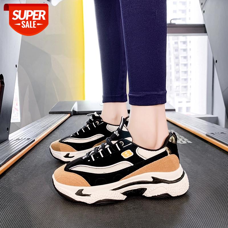 

2021 Spring New Style Women Shoes Students Daddy Shoes Femme Sports Breathable Color Matching Fashion Women' Sneakers #xp9Y