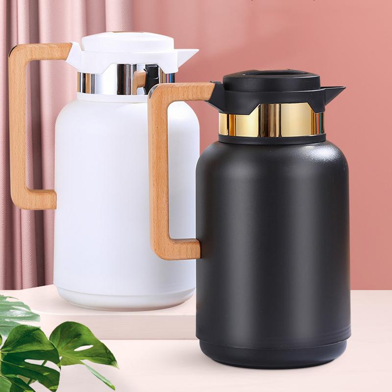 

water bottles large-capacity nordic japanese-style kettle simple household insulation coffee pot creative portable gift boiling bottle