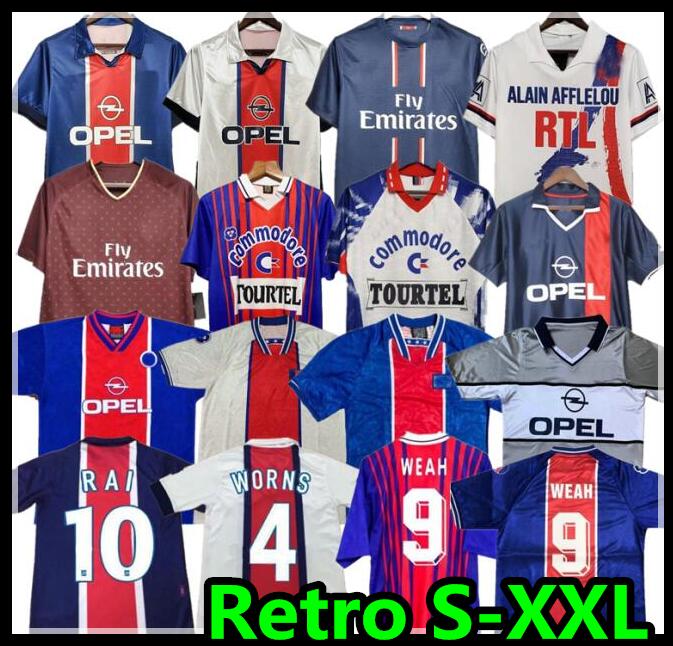

OKOCHA Retro SOCCER JERSEY 93 94 95 96 LEROY ADAILTON Beckham 98 99 00 01 90 92 classic RAI ANELKA Ibrahimovic camisas de futebol, 91-92 home
