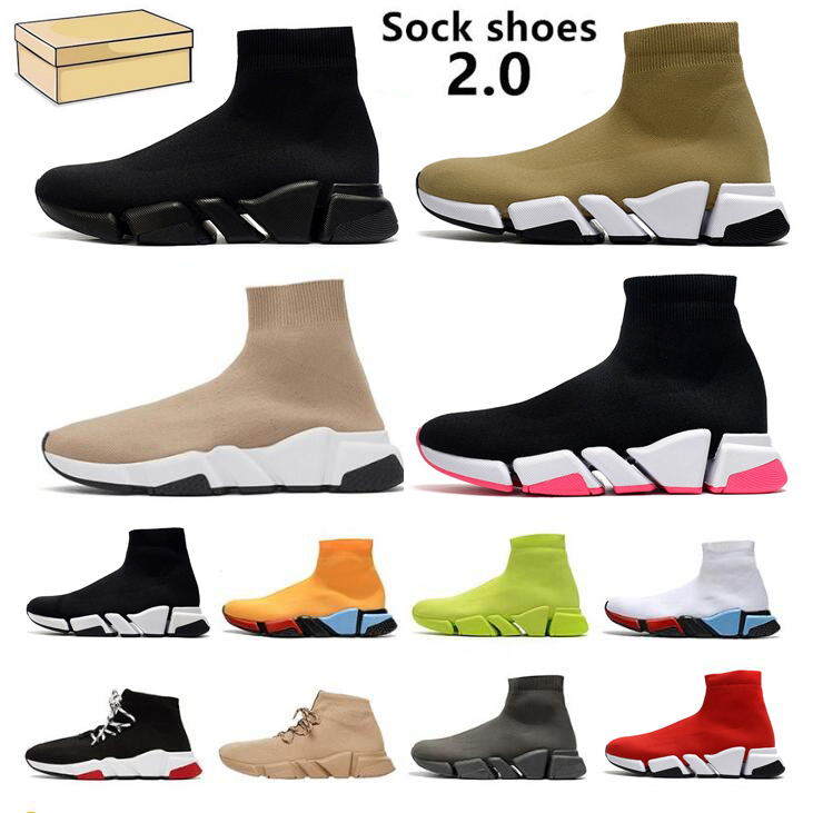 

Fashion designer Original casual shoes Paris sock sports speed 2.0 trainer trainers luxury women men runners sneakers socks boots Walking platform shoe, I need look other product