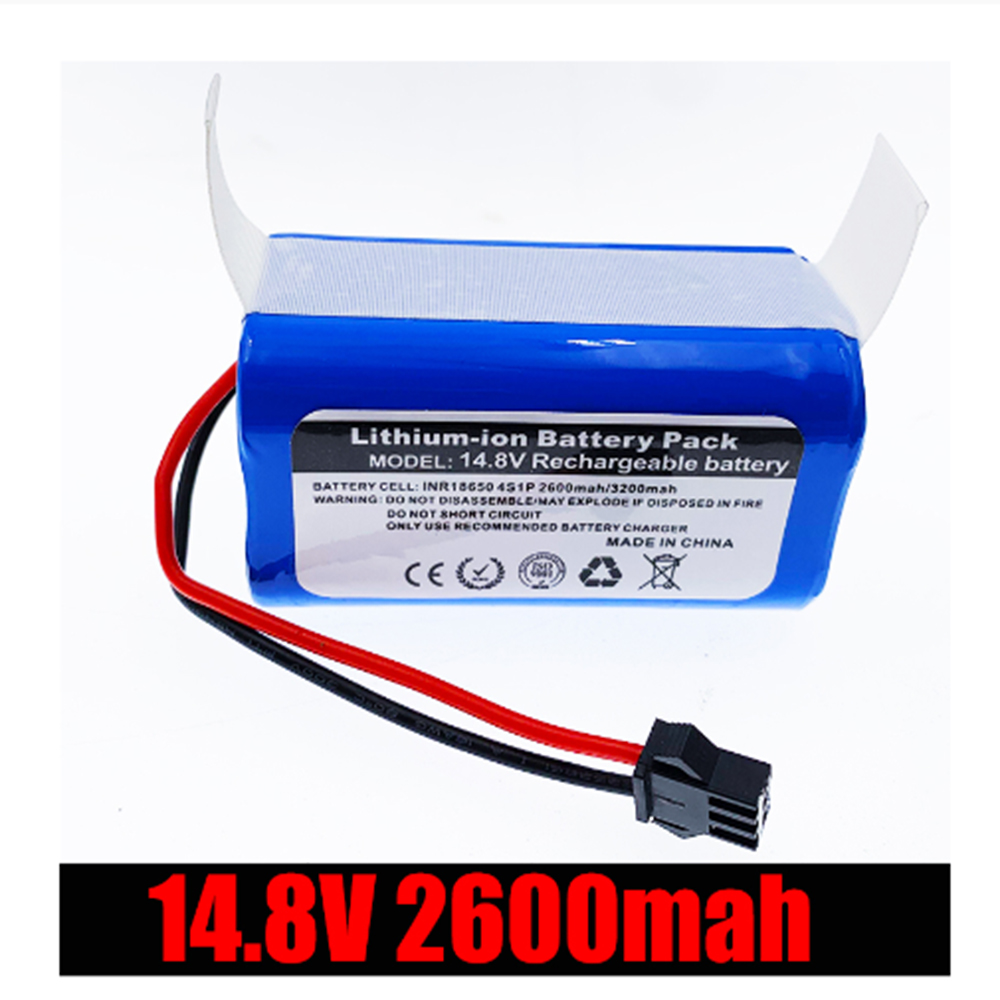 

2600mah 18650 14.8v Lithium Battery For Robotic Vacuum Cleaner V7 V7s CR130 V780 EHS-Q800 Cen550 Cen640 646 Cen553 665