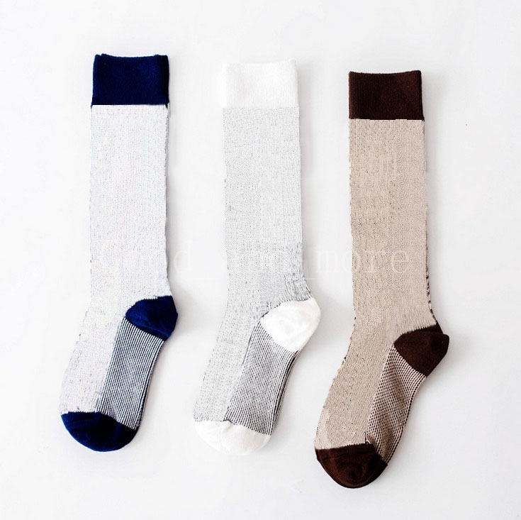 

Womens Socks Retro High Tube Cotton Street Fashion Calf Breathable Comfortable Sport, Pink;yellow