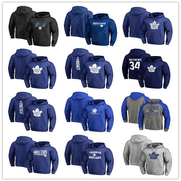 

2021 HOODIES Toronto Maple Leaf 91 John Tavares A patch 34 Auston Matthews 16 Mitchell Marner 29 william nylander 44 Rielly jersey BBB111, Black;red