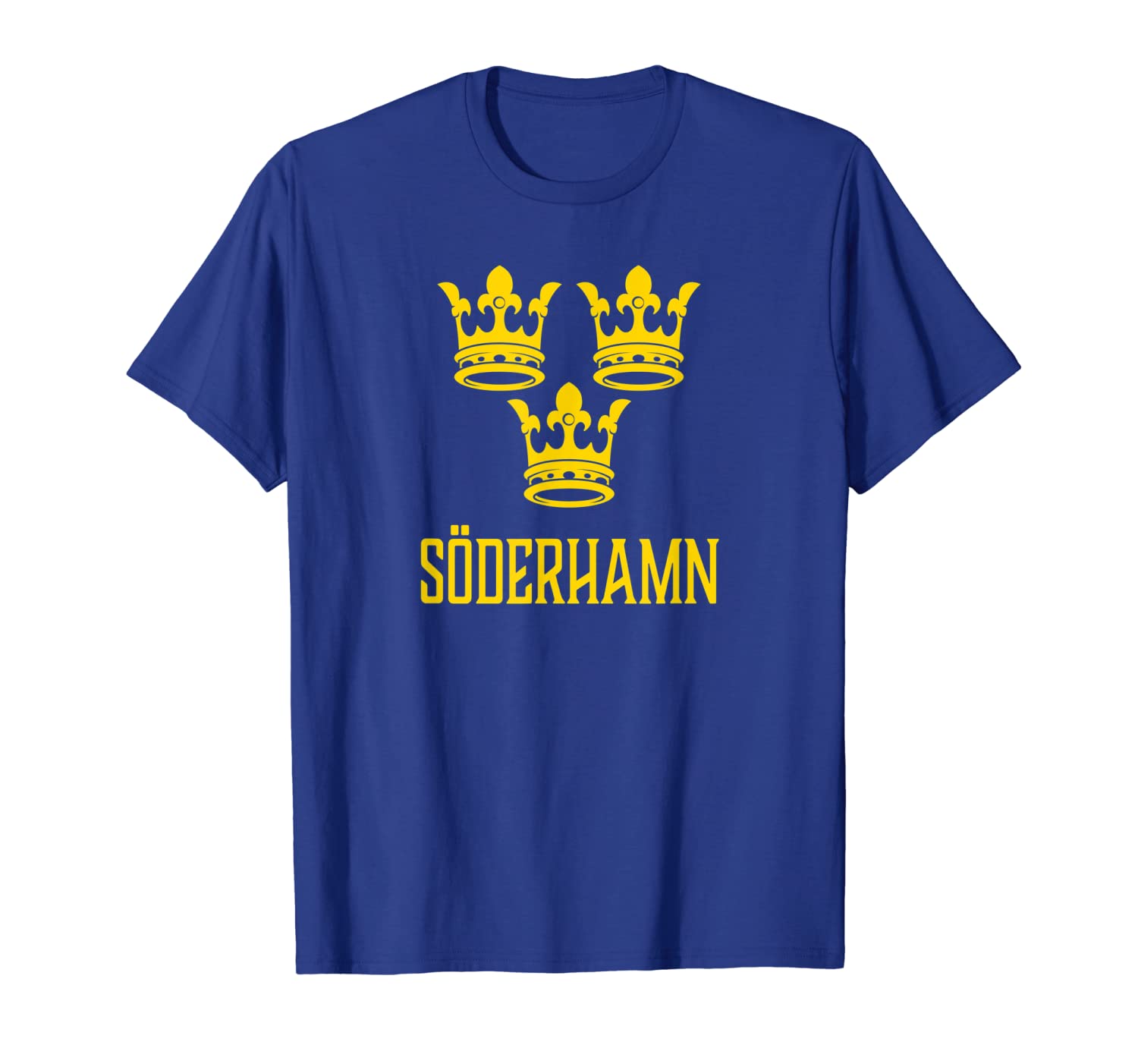 

Soderhamn, Sweden - Swedish Sverige T-shirt, White;black