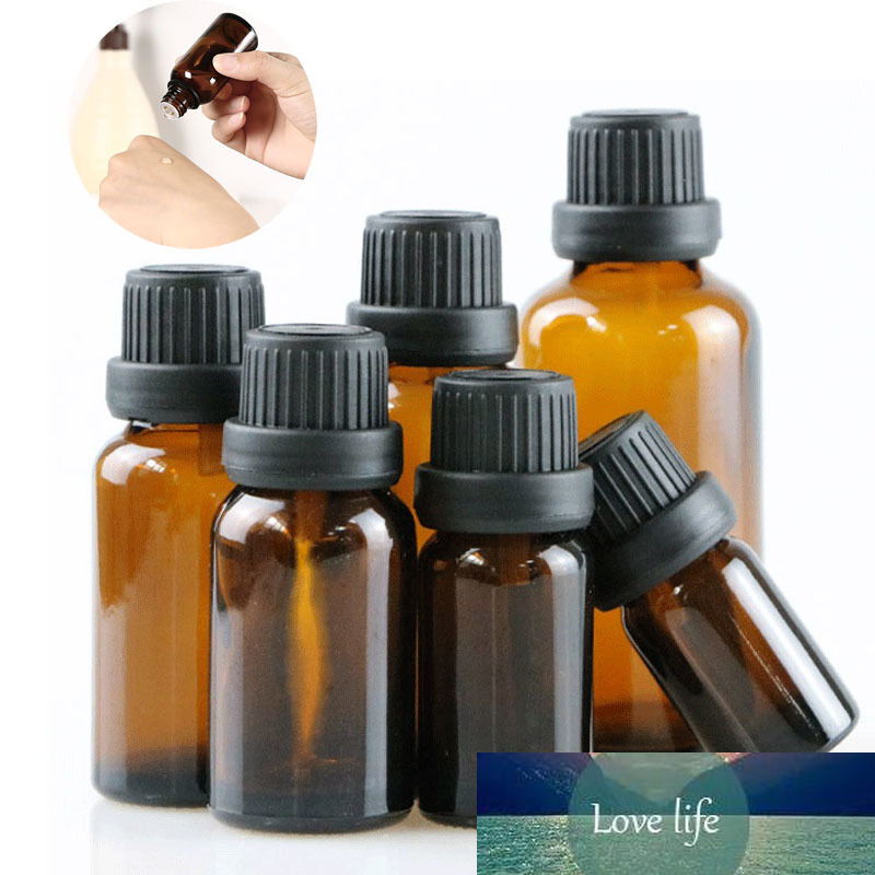

36pcs 5ml/10ml/15ml/20ml/30ml Amber Brown Glass Euro Dropper Bottles Essential Oil Liquid Aromatherapy Pipette Vials Containers Osnka