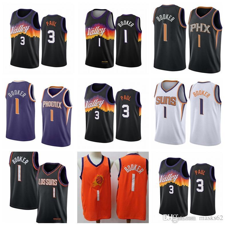 

basketball jersey Suns Chris Paul Devin Booker Camisetas jerseys