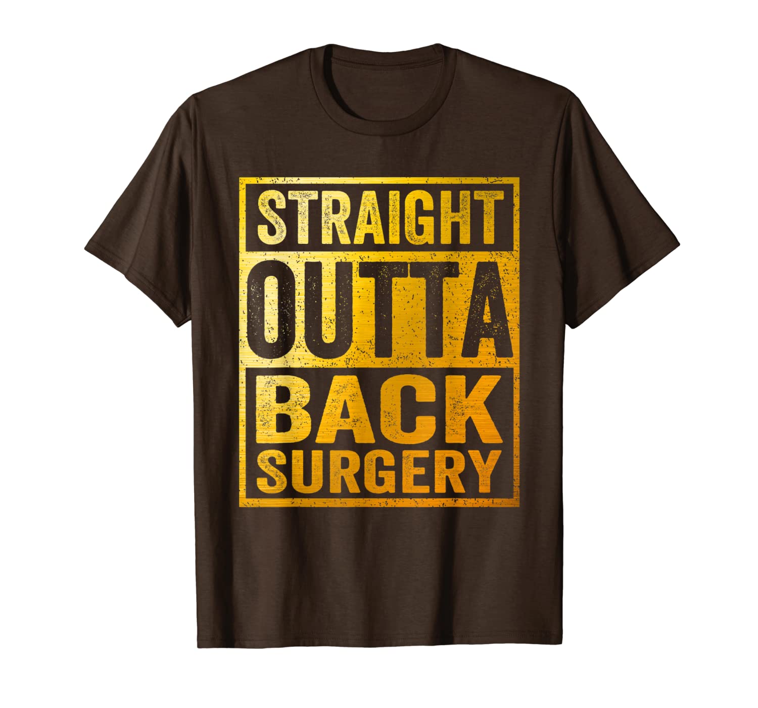 

straight outta back shirt surgery get well soon, White;black