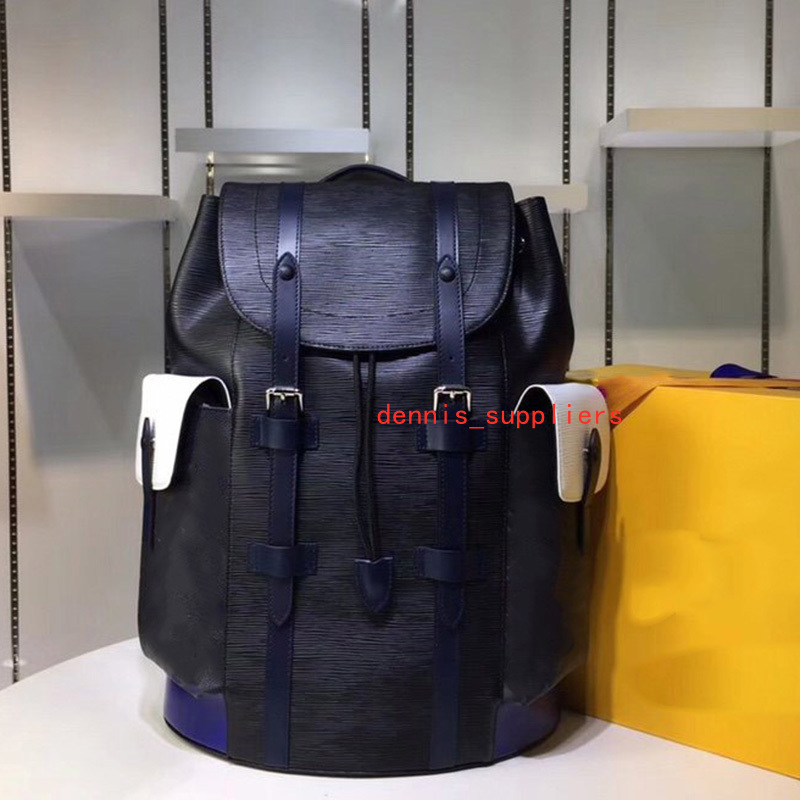 

Luxury handbag backpack designer leather shoulder bag ladies large capacity men backpack handbag casual portable backpack 413 79, With logo
