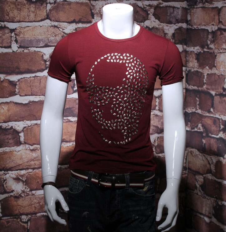 

2021 New High Quality Short Sleeve T-shirt Simple Men Adjustment Comfortable Lazer Personality Top Tees 5kza, Gold