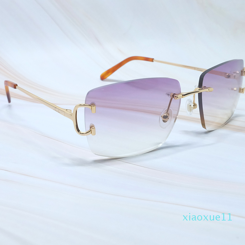 

luxury- 2020 Trending Product Mens Sunglasses Fashion Carter Designer Sun Glasses Big C Wire Carters Metal Sunglass Vintage Eyewear