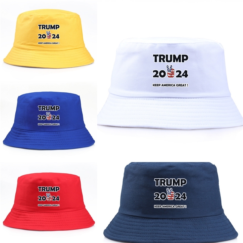 

2024 Trump US Presidential Election Cap Men Women Bucket Cap Keep America Great Hat President Trump Letters Fisherman Hat Cap Visor G3501, Yellow