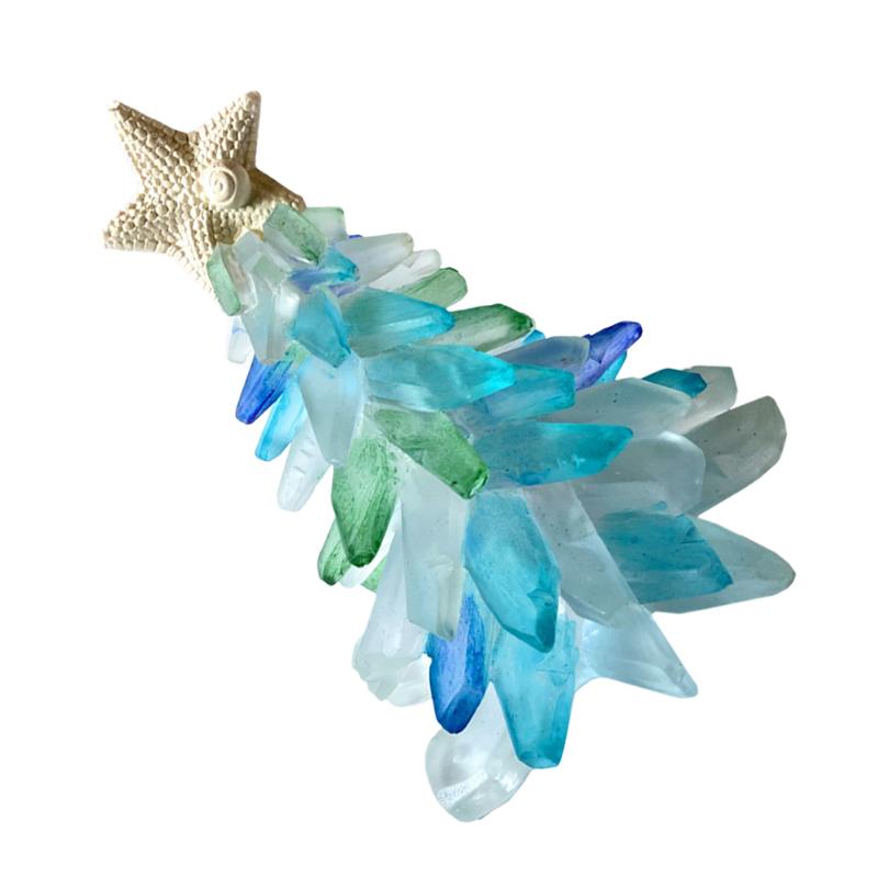 

Christmas Decorations Small Resin Tree Xmas Party Favor Desktop Miniature Decor Holiday Gift