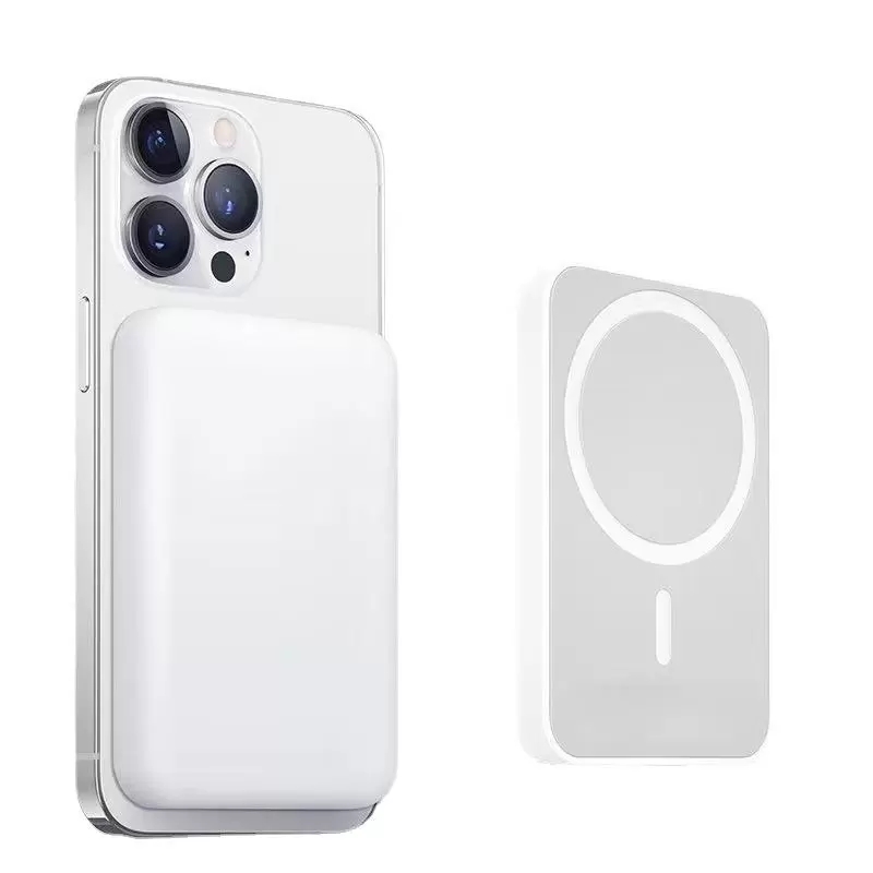 

Suitable for wireless charging phones mobile powers source wireless magnetic cell phone Power Bank magsafe iphone 13 back clip charge treasure