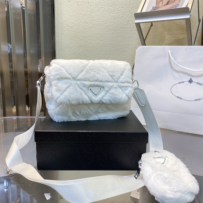 

Designer Plush Shoulder Bags Fashion Woman Three In One Messenger Bag High Quality Luxurys Wallets 5 Colors, This item is not for sale