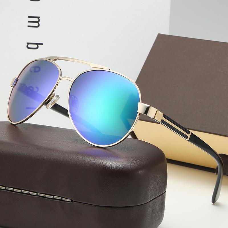 

Sunglasses 2021 For Both Men And Women Designer Fashion Square On The Beach With Original Box