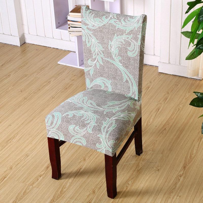 

Chair Covers Removable Cover Stretch Elastic Slipcovers For El Restaurant Wedding Banquet Wear Resistant Kitchen Seat Covering