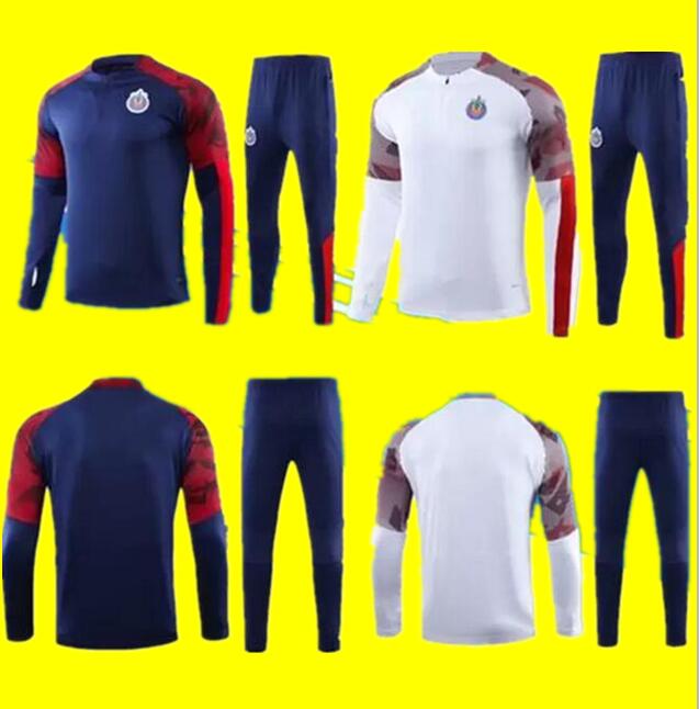 

Top quality 19 20 Chivas training suit MEXICO Club LIGA MX tracksuits A.PULIDO maillot de foot Football jacket