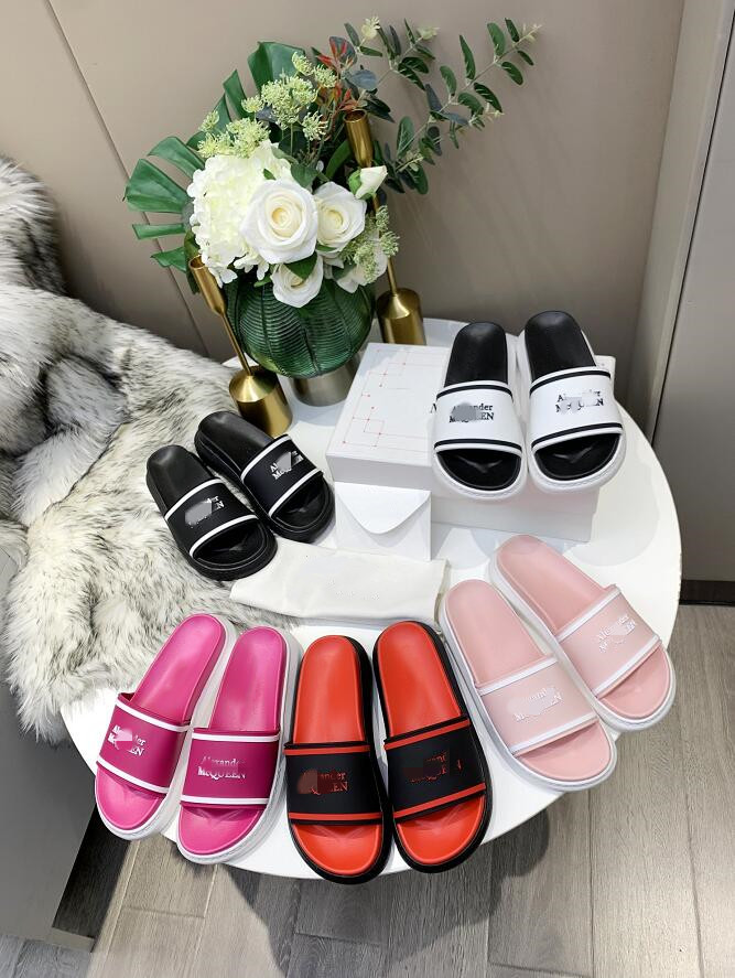 

Top Quality fashion Mens Womens Summer Beach Slippers Ladies Flip Flops Loafers Black White Pink Slides Women Indoor Chaussures Shoes