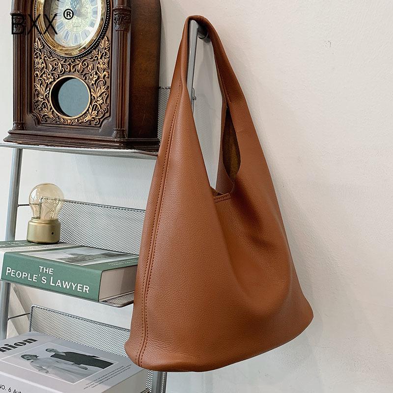 

[BXX] Simple Solid Color PU Leather Crossbody Bag 2021 Spring Ladies Travel Shoulder Purses and Handbags Luxury Designer HQ858, Black