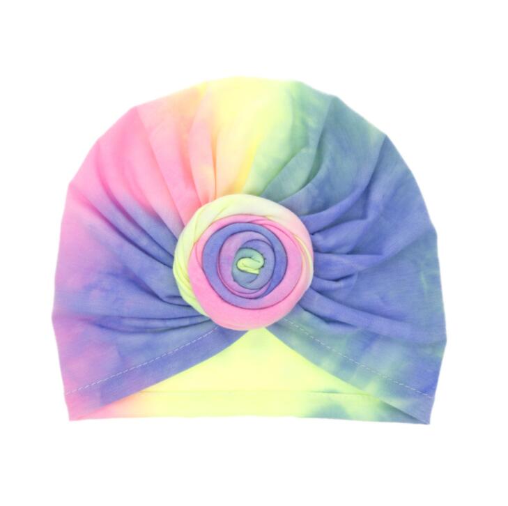 

Soft Baby Infant Turban Hat Cap with Bow Knot Cute Nursery Beanie multi color, Yellow