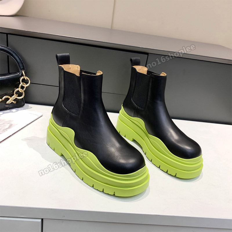 

2022 classic most welcome women martin boot casual shoes top leather womens short boots jelly platform slippers ladies 3540, No shoes