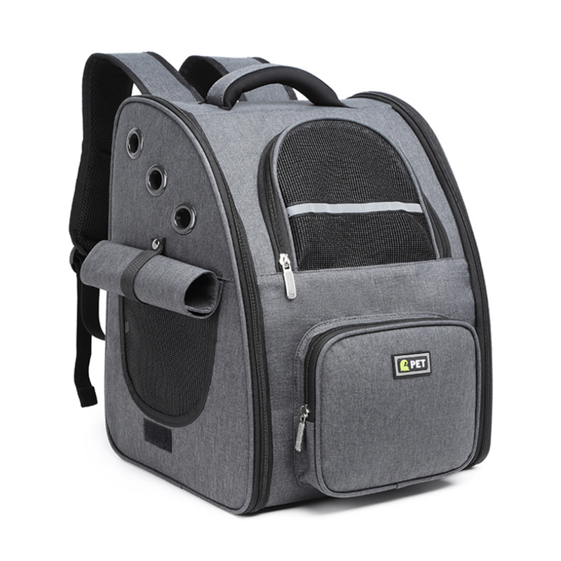 

Cat Backpack Portabe Breathabe Dog Carrier Backpack Trave Pet Bag for arger Cats Sma Dogs Fodabe Pet Backpack Handbag