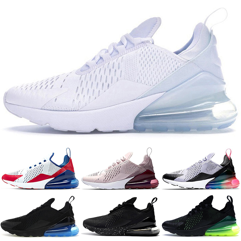 

outdoor sports running shoes 270 mens womens USA BARELY Rose Be true Triple White Black volt grape bred Light Bone Medium Olive Navy sneakers trainers, Regency purple